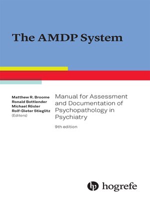 cover image of The AMDP System
